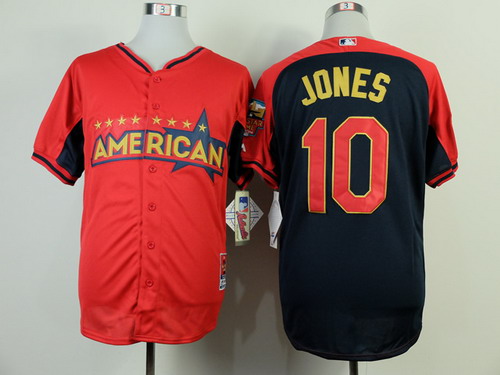 Baltimore Orioles #10 Adam Jones 2014 All-Star Red Jersey