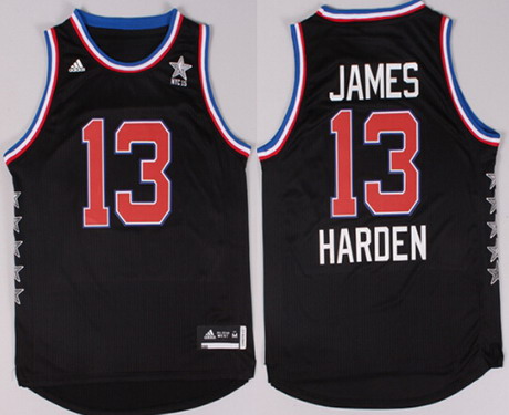 2015 NBA Western All-Stars #13 James Harden Revolution 30 Swingman Black Jersey