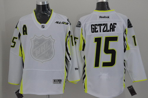 Anaheim Ducks #15 Ryan Getzlaf 2015 All-Stars White Jersey