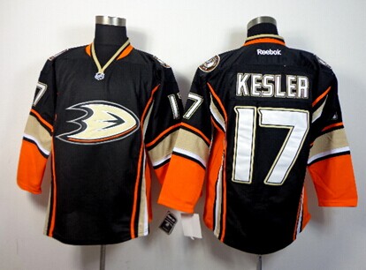 Anaheim Ducks #17 Ryan Kesler Black Third Jersey
