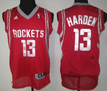 Houston Rockets #13 James Harden Red Swingman Jersey 
