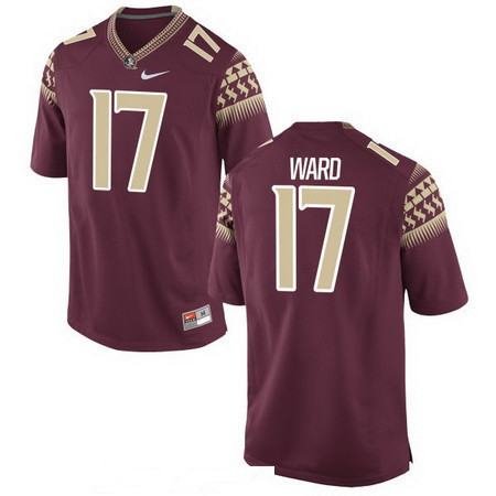 Men's Florida State Seminoles #17 Charlie Ward Red Stitched College Football 2016 Nike NCAA Jersey