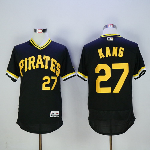 اهم شي Men's Pittsburgh Pirates #21 Roberto Clemente Retired Black Long ... اهم شي