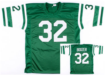 New York Jets #32 Emerson Boozer Green Throwback Jersey