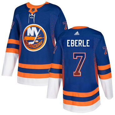 Men's New York Islanders #7 Jordan Eberle Royal Drift Fashion Adidas Jersey
