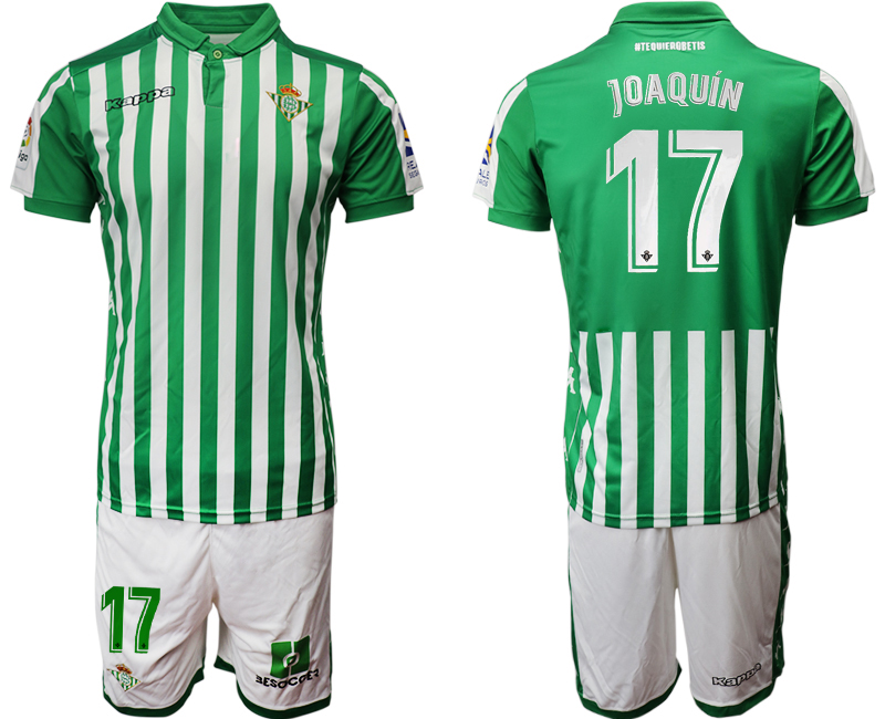 2019-20 Real Betis 17 JOAQUIN Home Soccer Jersey