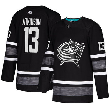 Blue Jackets #13 Cam Atkinson Black Authentic 2019 All-Star Stitched Hockey Jersey