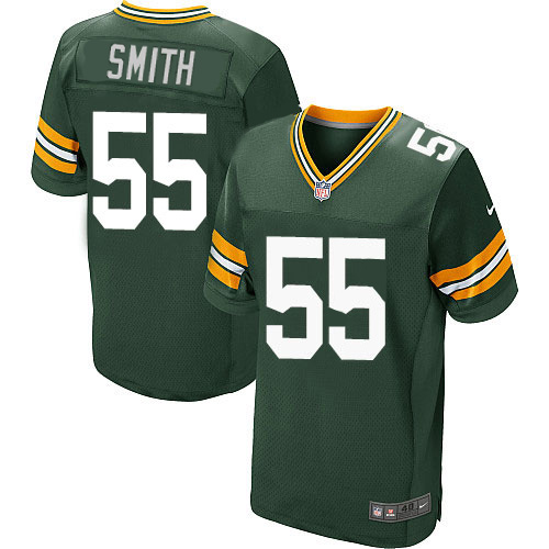 Nike Green Packers #55 Za'Darius Smith Green Team Color Men's Stitched NFL Elite Jersey