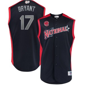 MLB National League 17 Kris Bryant Navy 2019 All-Star Game Men Jersey