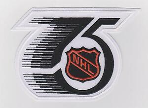NHL 75th ANNIVERSARY PATCH Sports Mem, Cards & Fan Shop Hockey