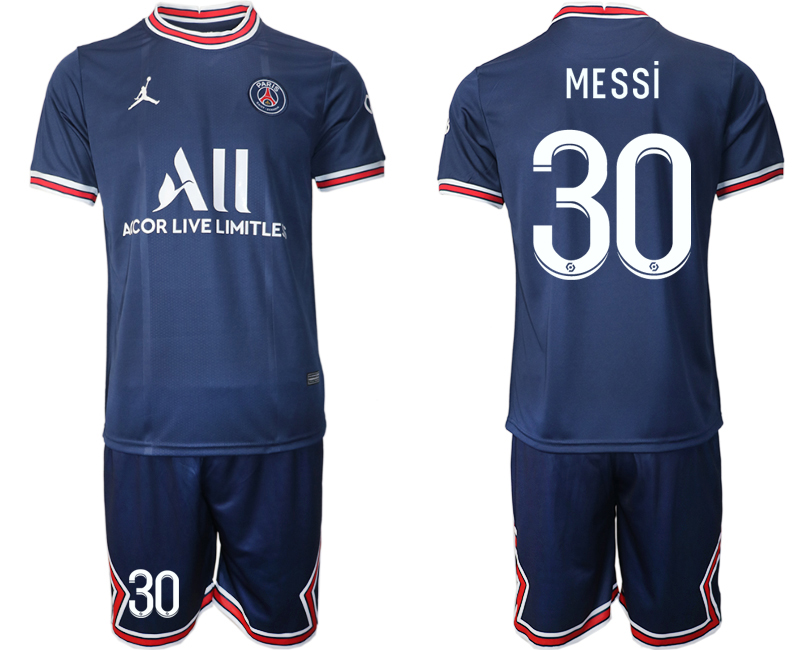 2021-22 Paris Saint-Germain home 30# MESSI soccer jerseys