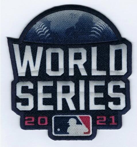 2021 MLB World Series Logo Embroidered Jersey Patch Houston Astros Atlanta Braves