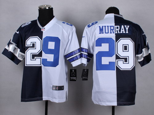 Nike Dallas Cowboys #29 DeMarco Murray Blue/White Two Tone Elite Jersey 