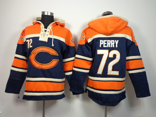 Chicago Bears #72 William Perry 2014 Blue Hoodie