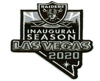 Las Vegas Raiders 2020 Inaugural Season Patch