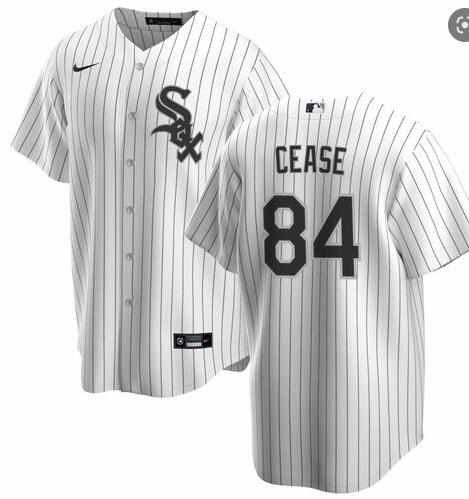 Men's Chicago White Sox #84 Sports World Chicago Dylan Cease Home Jersey by Nike