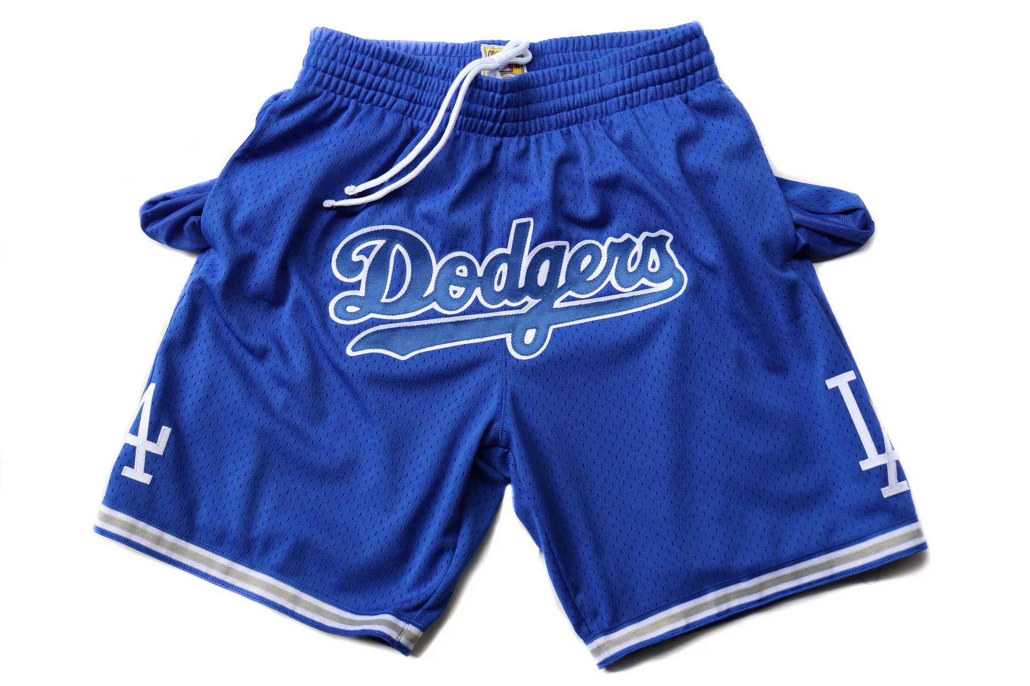 Men's Los Angeles Dodgers Blue Just Don Shorts Swingman Shorts