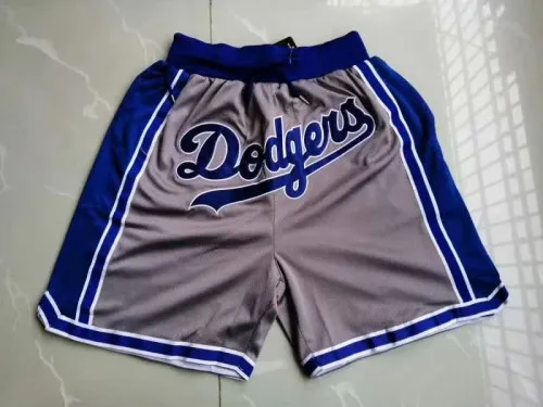 Men's Los Angeles Dodgers Just Don 2020 Gray Shorts