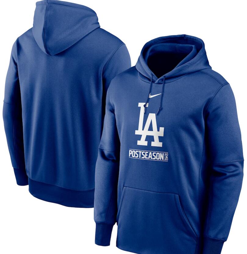 Los Angeles Dodgers Majestic 2019 Postseason Dugout Authentic Pullover ...