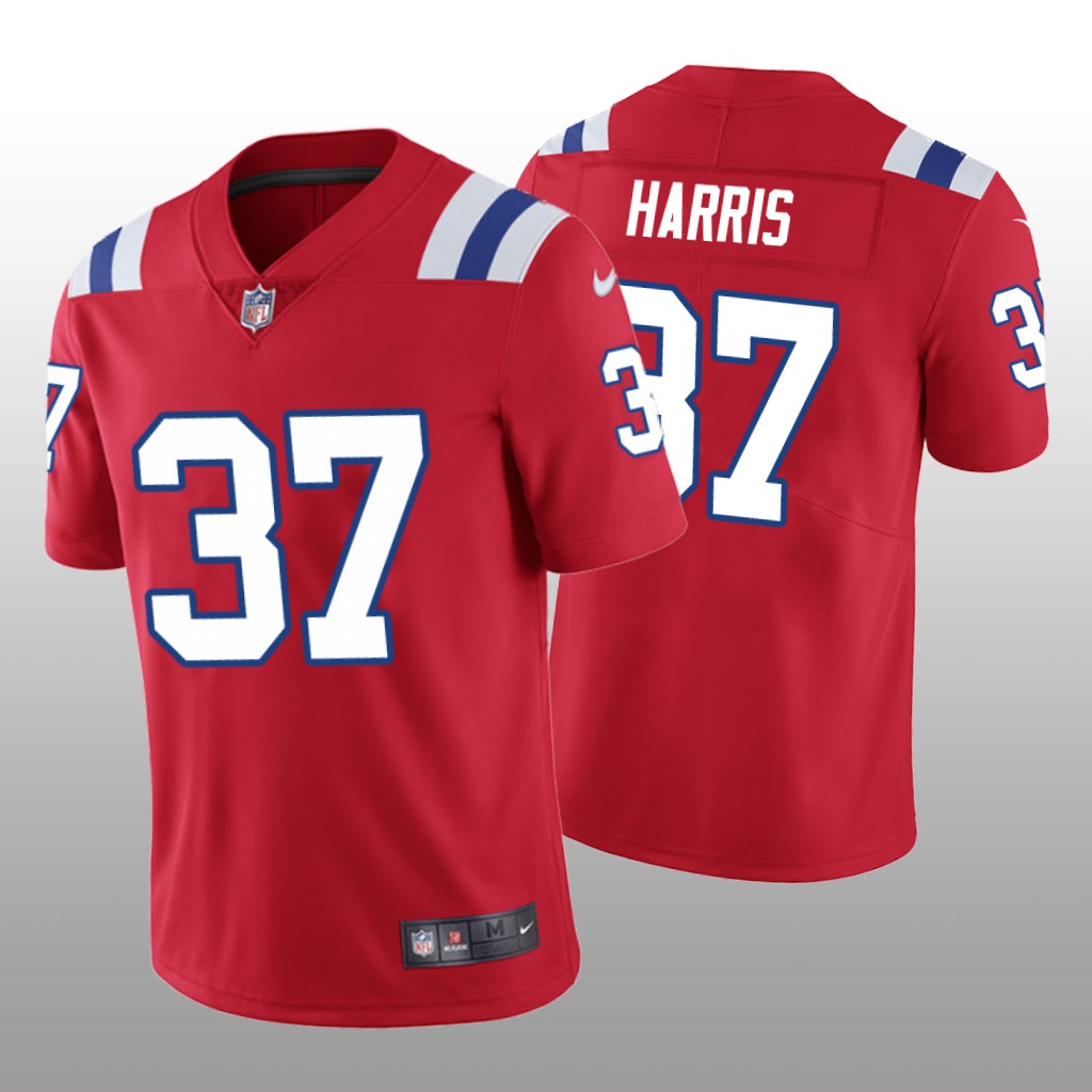 محل تاتو Men's New England Patriots #37 Damien Harris Red Vapor Limited Jersey محل تاتو