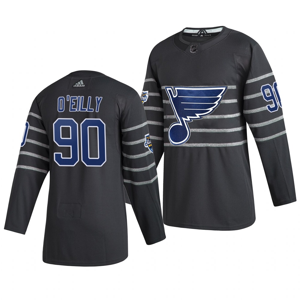 Men's St. Louis Blues #90 Ryan O'Reilly Gray 2020 NHL All-Star Game Adidas Jersey