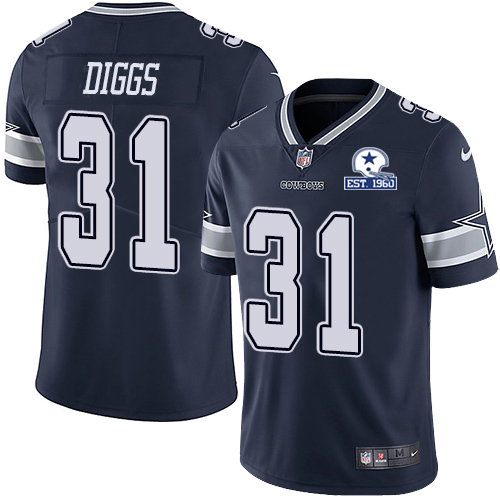 متاي بحريني Men's Dallas Cowboys #14 Andy Dalton Navy Vapor Untouchable Stitched NFL Nike Limited Jersey جلكسي اس