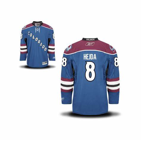 Reebok Colorado Avalanche #8 Jan Hejda Authentic Royal Blue Alternate NHL Jersey