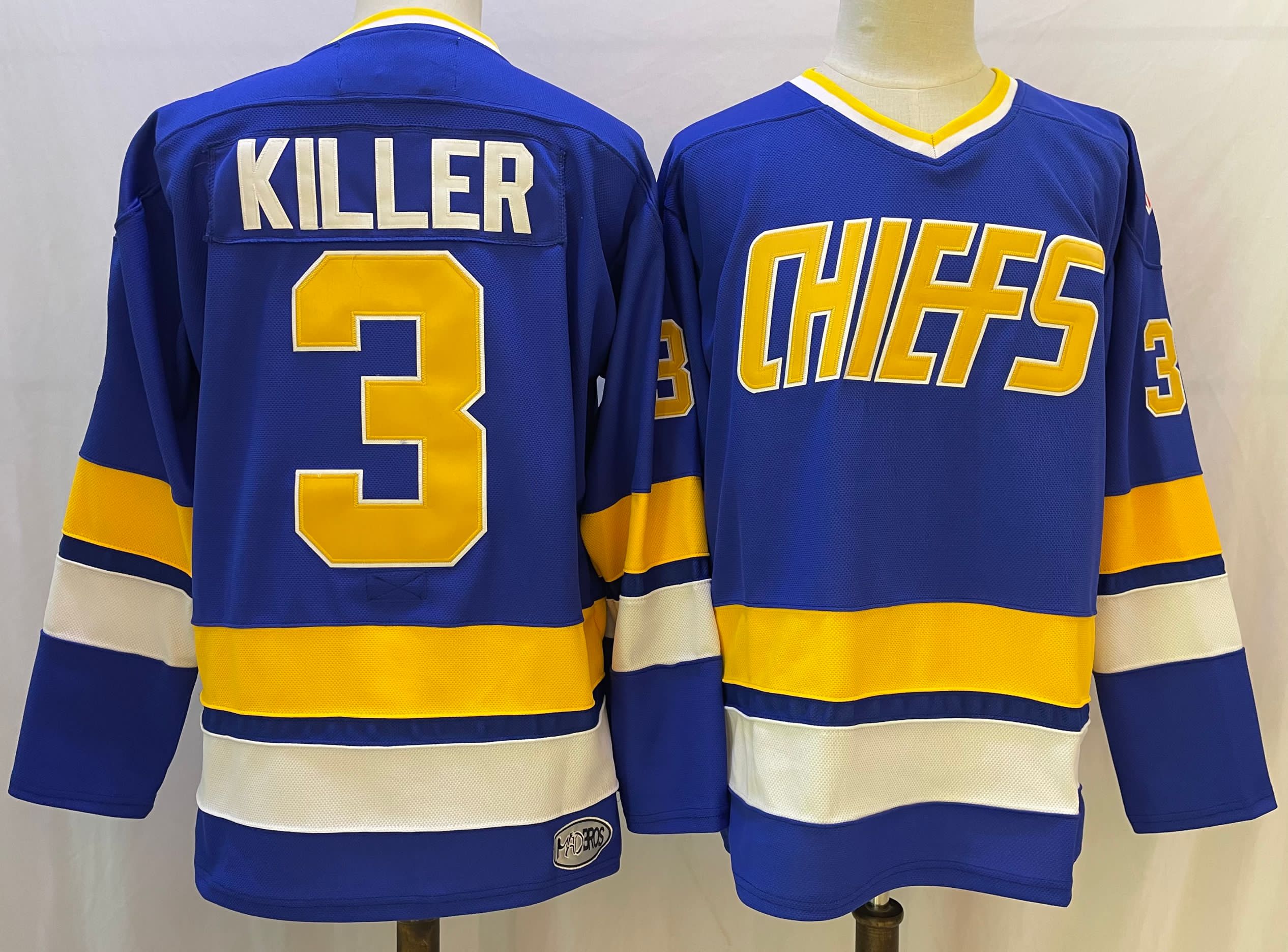 The NHL Movie Edtion #3 KILLER Blue Jersey