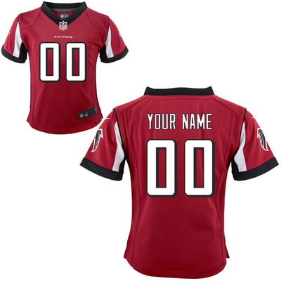 Toddlers Nike Atlanta Falcons Infant Customized Game Team Color Jersey