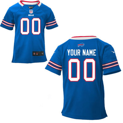 Toddlers Nike Buffalo Bills Infant Customized Game Team Color Jersey