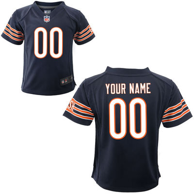 Toddlers Nike Chicago Bears Infant Customized Game Team Color Jersey