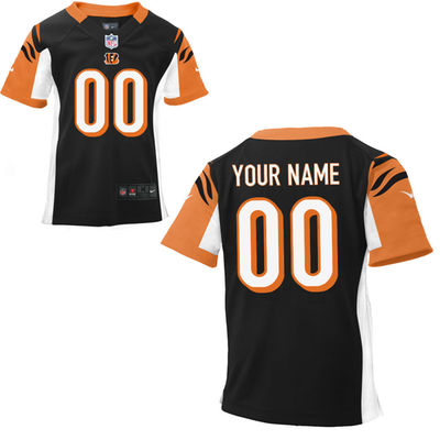 Toddlers Nike Cincinnati Bengals Infant Customized Game Team Color Jersey