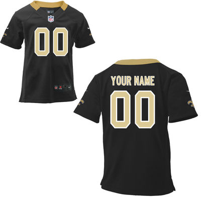 Toddlers Nike New Orleans Saints Infant Customized Game Team Color Jersey
