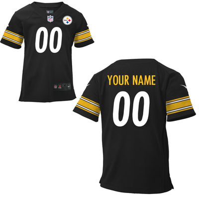 Toddlers Nike Pittsburgh Steelers Infant Customized Game Team Color Jersey