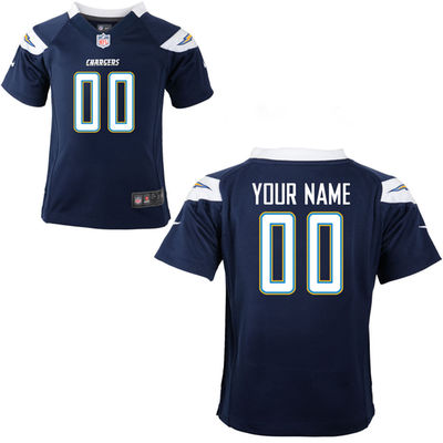 Toddlers Nike San Diego Chargers Infant Customized Game Team Color Jersey