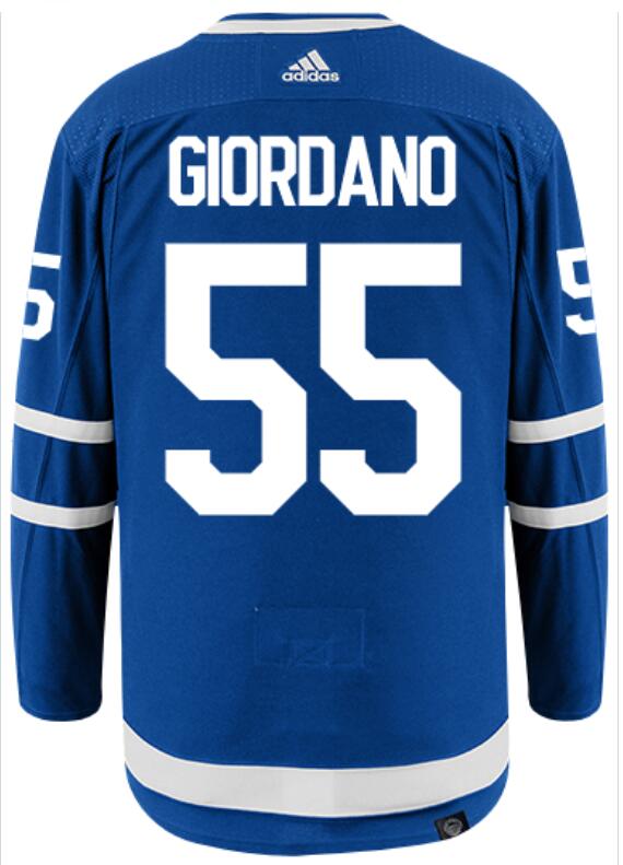 Toronto Maple Leafs 55 D Mark Giordano Home blue NHL jerseys for Men
