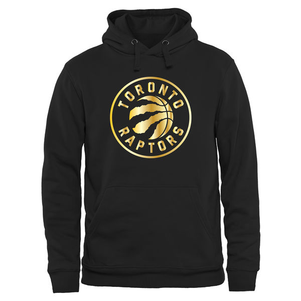 Toronto Raptors Gold Collection Pullover Hoodie Black
