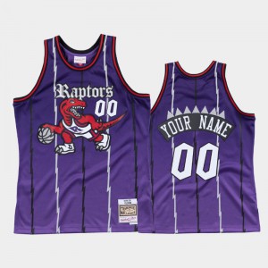 Toronto Raptors customized Old English Custom Faded Jersey - Purple