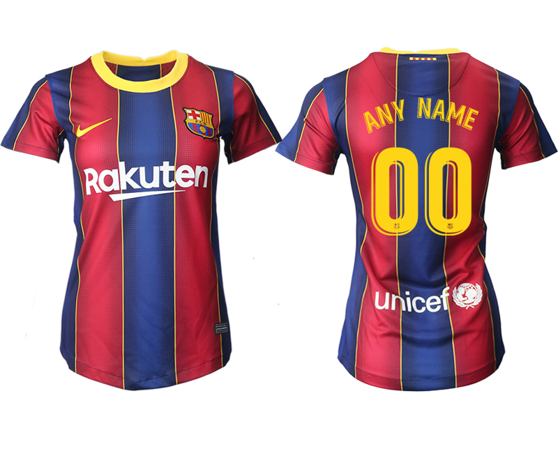 Women's 2020-21 Barcelona home aaa version away any name custom soccer jerseys