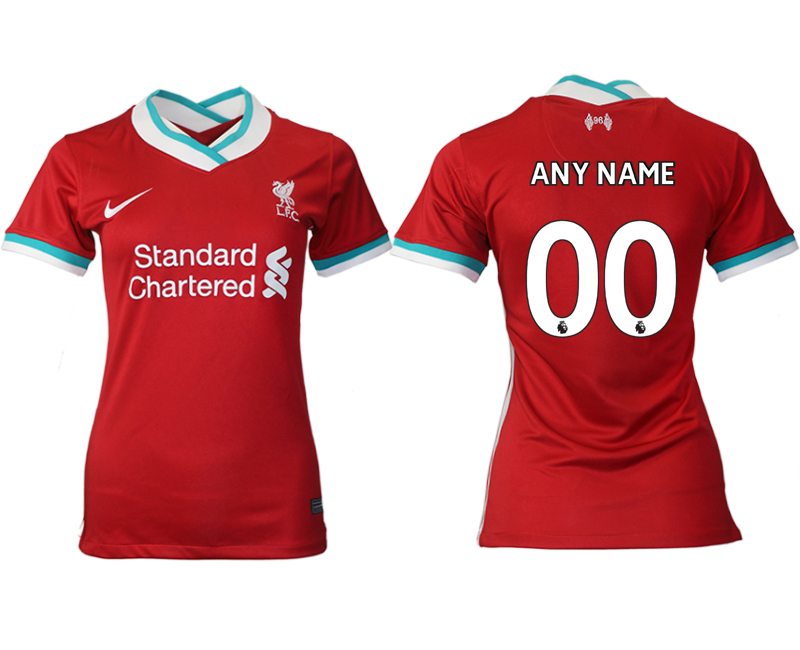 Women's 2020-21 Liverpool home aaa version away any name custom soccer jerseys