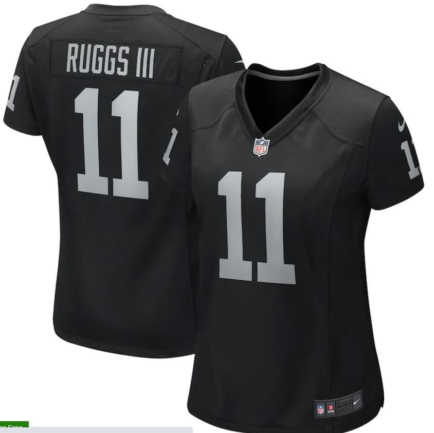 Women's Henry Ruggs III Las Vegas Raiders #11 Nike Game Player Jersey – Black