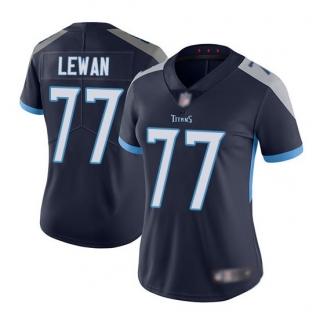 Women's Navy Tennessee Titans #77 Taylor Lewan Vapor Untouchable Limited Stitched Football Jersey