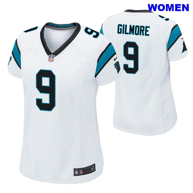 Women's Panthers Stephon Gilmore Game White Jersey nike