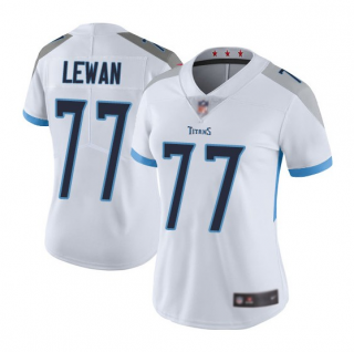 Women's White Tennessee Titans #77 Taylor Lewan Vapor Untouchable Limited Stitched Football Jersey