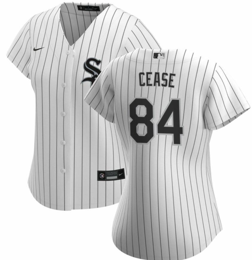 Women Chicago White Sox #84 Dylan Cease Women's Home Jersey by Nike
